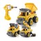 Take Apart Toys with Battery Powered Drill - 3-in-1 Take Apart Truck with Remote Control - Easy Assembly Construction Truck with Drill for Kids Builds Imagination and Building Skills